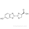Acide 4-thiazolecarboxylique, 4,5-dihydro-2- (6-hydroxy-2-benzothiazolyl) -, sel de potassium (1: 1), (57192059,4S) - CAS 115144-35-9